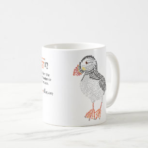 Monde Mot Puffin Mug