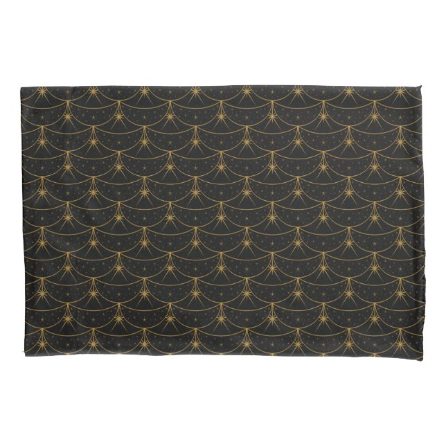 Monde- und Sternenpillowcases (2 Größen) Kissenbezug (Vorderseite-Links)