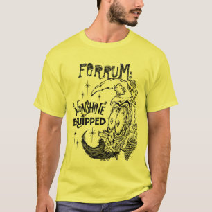 Mondenschein ausgerüstetes ferrum T-Shirt