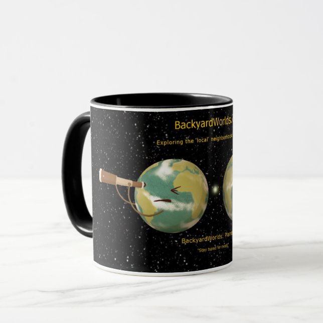 Mondes jardins : Planète 9 Mug Combo, 11 oz (Devant gauche)