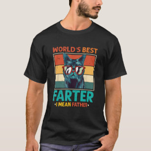Mondes Meilleur Farter Je veux dire Père t-shirt M