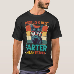 Mondes Meilleur Farter Je veux dire Père t-shirt M
