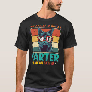Mondes Meilleur Farter Je veux dire Père t-shirt M