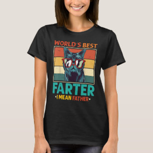 Mondes Meilleur Farter Je veux dire Père t-shirt M
