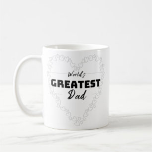 Mondes Meilleur papa mug FÊTE DES PÈRES café