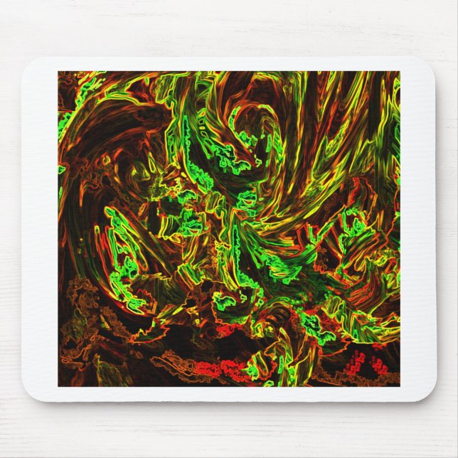 Mondfeuer Mousepad (Vorne)