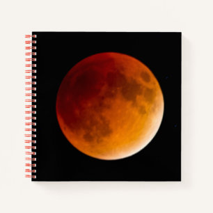 Mondfinsternis Blutmond Mendota Heights Notizbuch