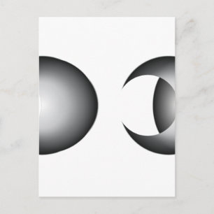 Mondfinsternis Postkarte