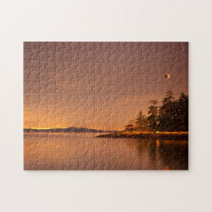 Mondfinsternis Victoria, British Columbia
