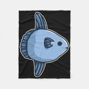Mondfisch Ozean Mondfisch Gewöhnlicher Mondfisch - Fleecedecke