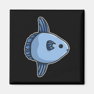Mondfisch Ozean Sonnenfisch Gewöhnlicher Mondfisch Magnet