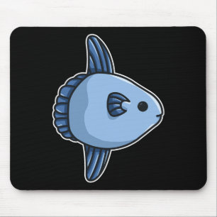Mondfisch Ozean Sonnenfisch Gewöhnlicher Mondfisch Mousepad