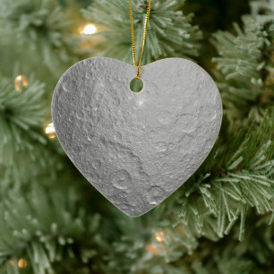 Mondfläche im Weltraum Keramikornament