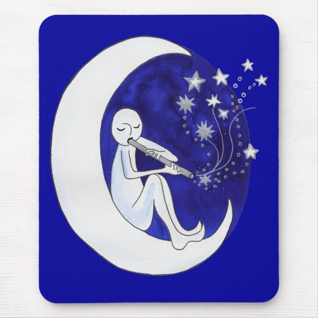 Mondflute Mousepad (Vorne)