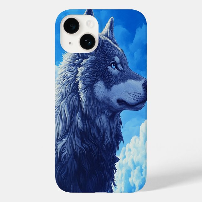 🐺 Mondgeheul iPhone-Hülle Case-Mate iPhone 14 Hülle (Rückseite)
