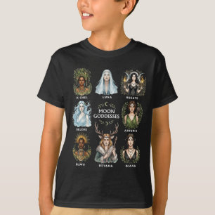 Mondgöttinnen hexenhaft pagan göttlich weibliche K T-Shirt