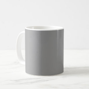 Mondgrau einfarbig kaffeetasse