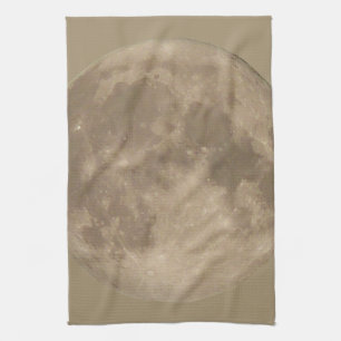 Mondhandtuch Vollmond-Dish Handtuch Dekoration