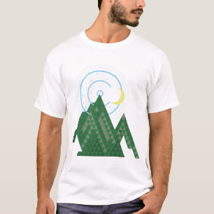 Mondhimmel im T - Shirt