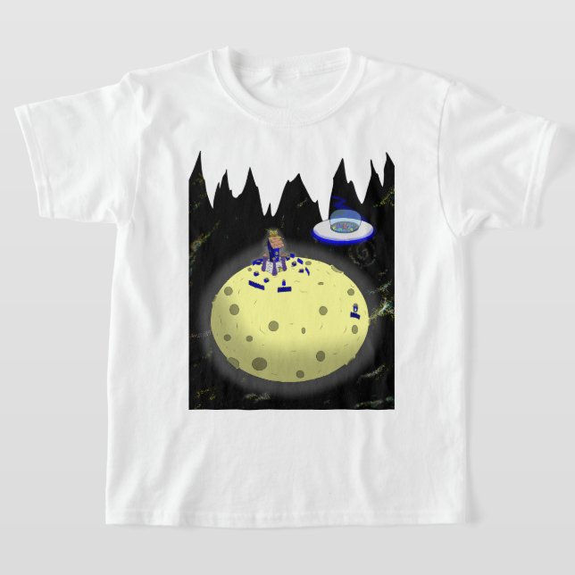 Mondhund 009 T-Shirt (Ablage )