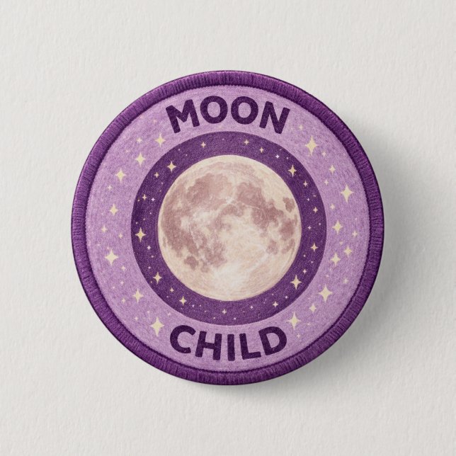 Mondkind Button (Vorderseite)