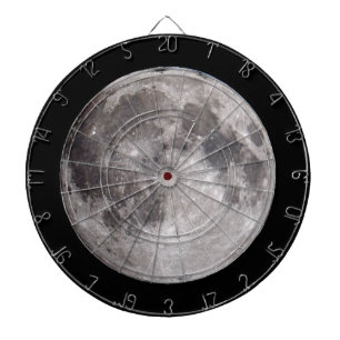 Mondkurve - Astronomie Dartscheibe