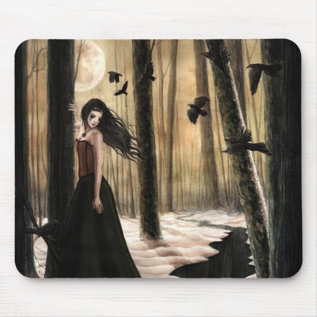 MondLament gotisches Mousepad (Vorne)