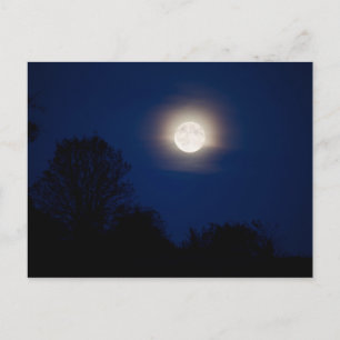 Mondlandschaft Postkarte