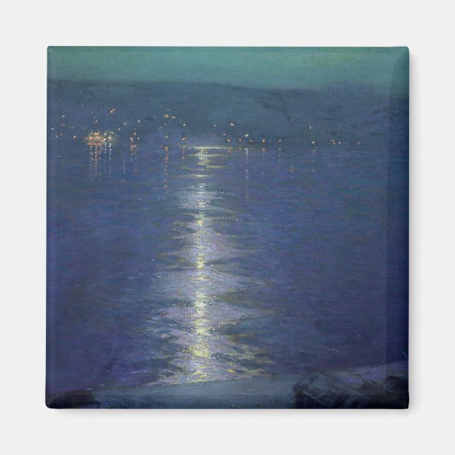 Mondlicht auf dem Fluss, 1919 Magnet (Vorne)