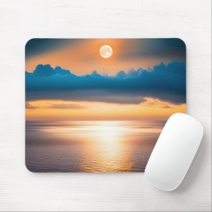 Mondlicht auf Meerwasser Mousepad