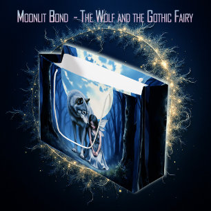 Mondlicht-Band – Der Wolf und die gothische Fee. Große Geschenktüte