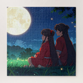 Mondlicht-Begleiter-Jigsaw-Puzzle