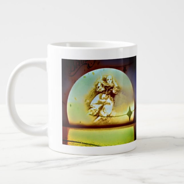Mondlicht Clown-Tasse Jumbo-Tasse (Links)