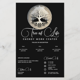 Mondlicht Erinnerungen   Baum des Lebens Flyer