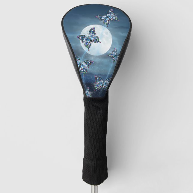 Mondlicht-Flattern Golf Headcover (Vorderseite)