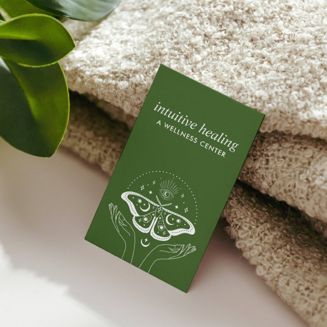 Mondlicht-Gelassenheit: Heilung von Händen umarmen Visitenkarte (Yoga
Healing
Moon Phases
Tranquility
Serenity
Wellness
Open Hands
Holistic
Mindfulness
Balance)