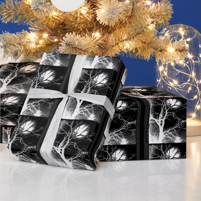 Mondlicht Geschenkpapier (Feiertage)