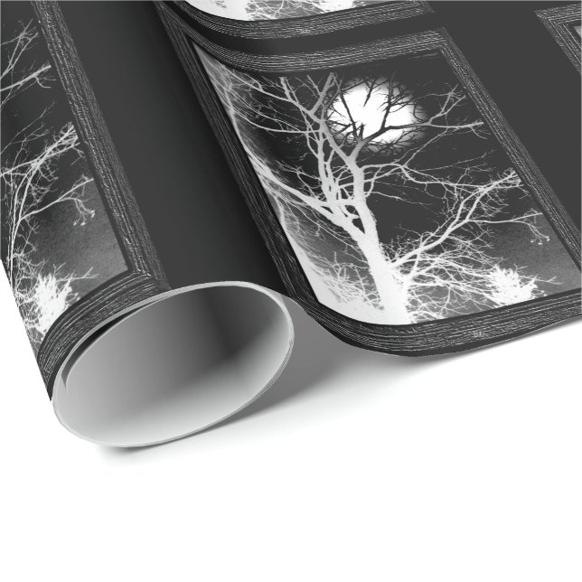 Mondlicht Geschenkpapier (Rolleneckpunkt)
