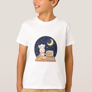 Mondlicht-Hasen-Bäckerei T-Shirt