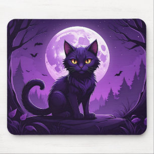 Mondlicht-Katzen-Mauspad Mousepad