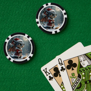 Mondlicht-Keksdieb – Der graue Weihnachtsdrache. Pokerchips