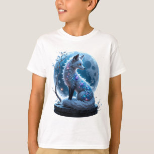Mondlicht-Kristallfuchs – Wächter der stillen Träu T-Shirt