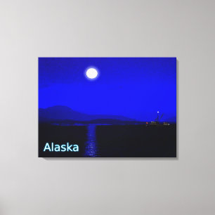 Mondlicht Leinwanddruck