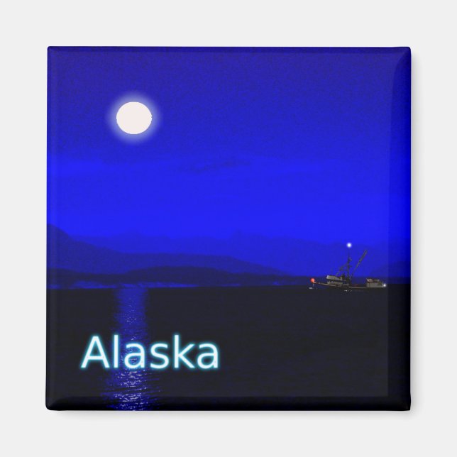 Mondlicht Magnet (Vorne)