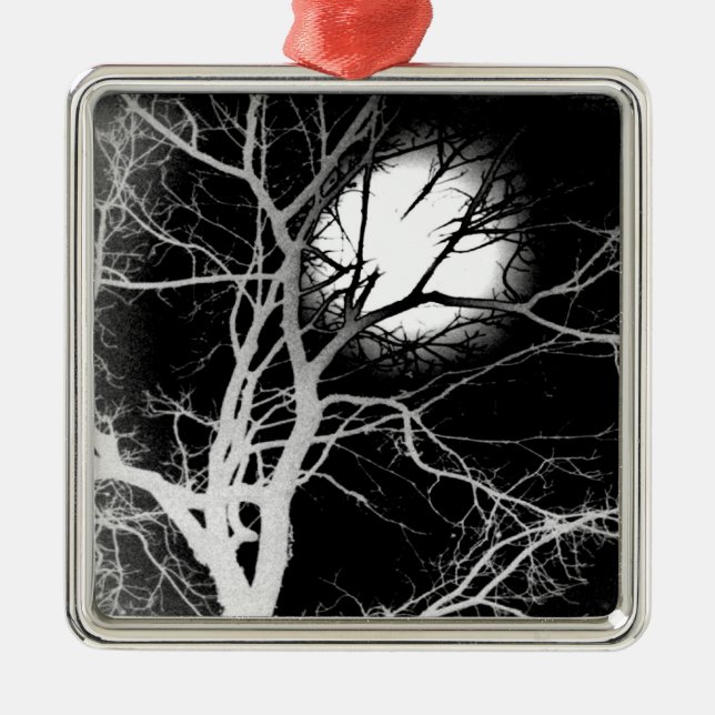 Mondlicht Ornament Aus Metall (Vorne)