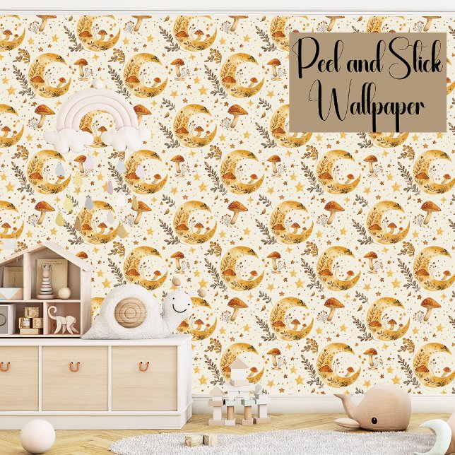 Mondlicht-Pilzschale und Stick Fall Tapete (Von Creator hochgeladen)