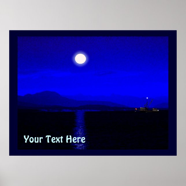 Mondlicht Poster (Vorne)