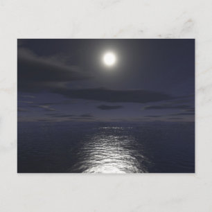 Mondlicht Postkarte