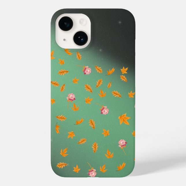 Mondlicht-Rose und Herbstuntergänge Case-Mate iPhone 14 Hülle (Rückseite)
