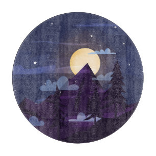 Mondlicht Schneidebrett